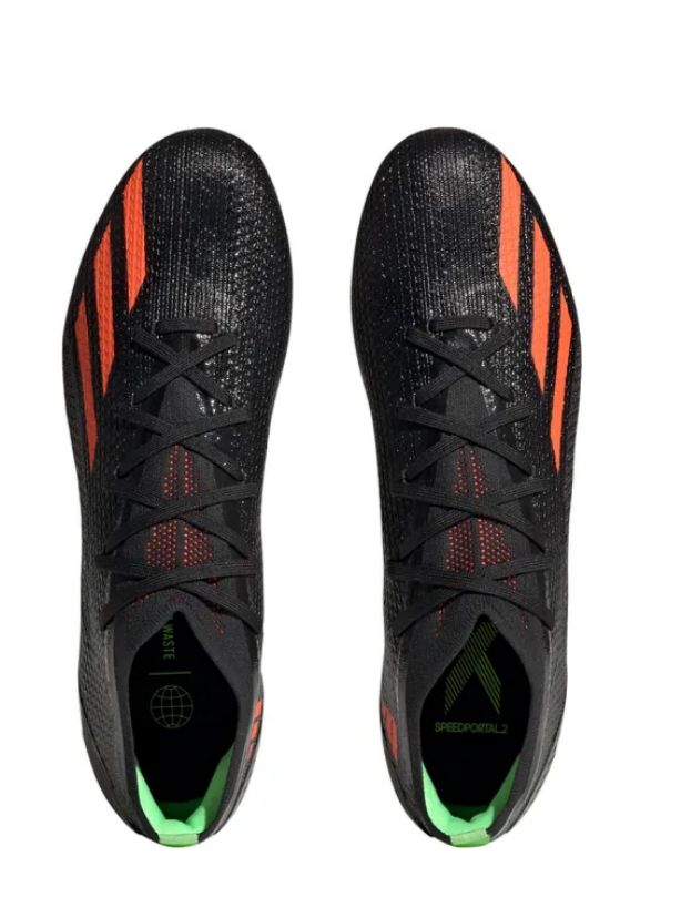Adidas Herren X Speedportal 2 FG Fußballschuh schwarz-orange 48