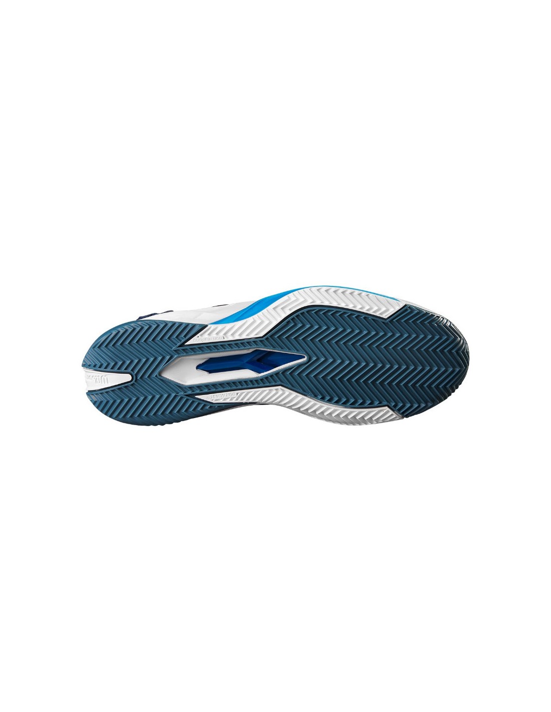 Wilson Herren Rush Pro 4.0 Clay Tennisschuh Sandplatzschuh dunkelblau-schwarz-weiß 48