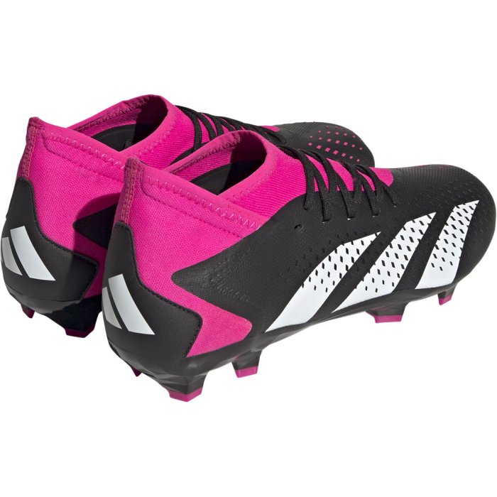 Adidas Herren Predator Accuracy 3 FG Fußballschuh schwarz-pink-weiß 46