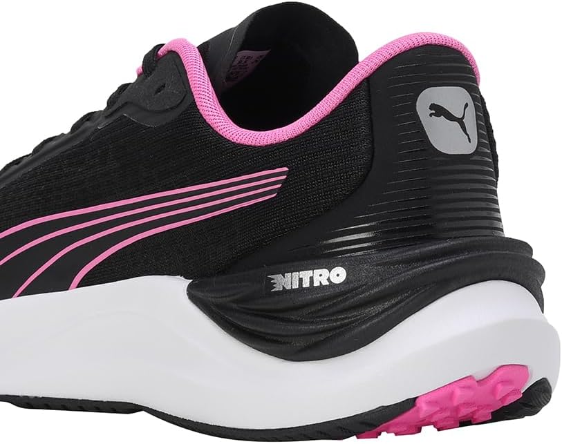Puma Damen Electrify Nitro 3 Sneaker Laufschuh schwarz-pink-weiß