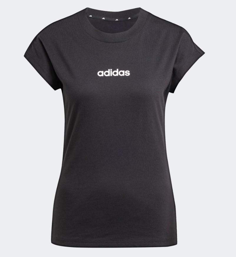 Adidas Damen Shirts Lin SJ Tee schwarz
