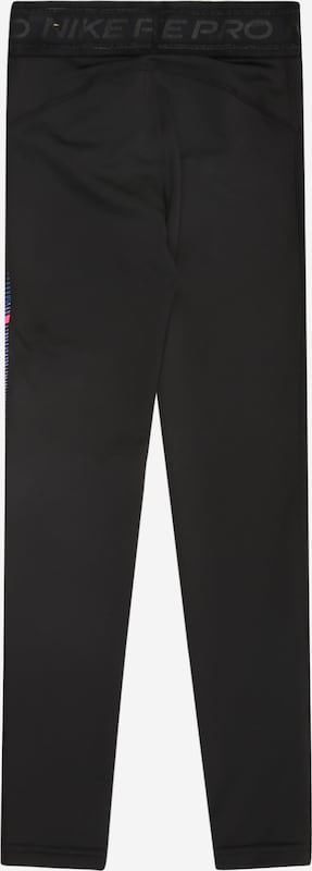 Nike Kinder Pro Dri- Fit Leggings schwarz, lila, blau, pink