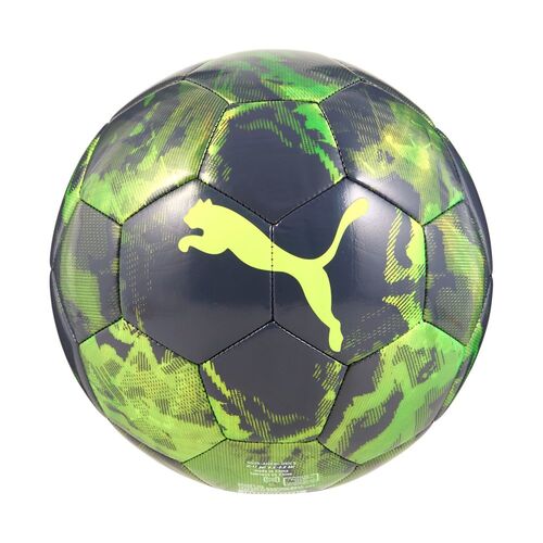Puma Cup Graphic Ball Fußball Gr. 5 grau, neon- gelb, pink