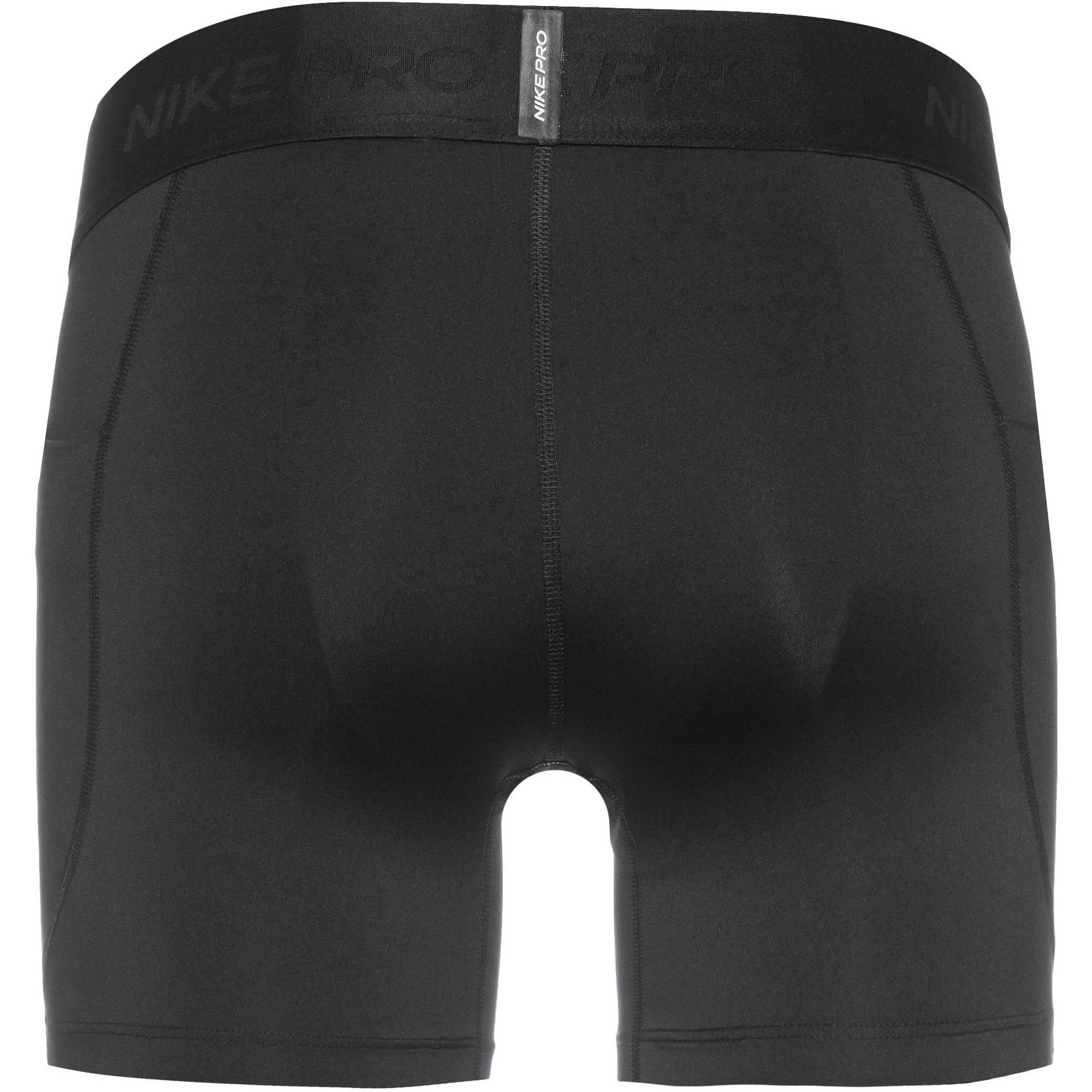 Nike Herren Pro Dri-Fit Short Tight kurz schwarz-weiß