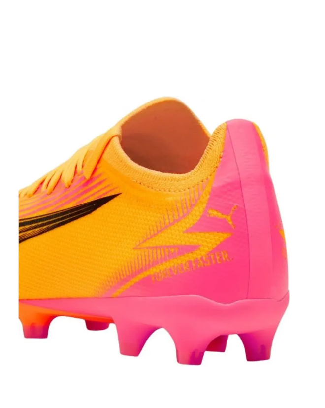 Puma Herren Ultra Match FG/AG Fußballschuh gelb-schwarz-pink 46.5