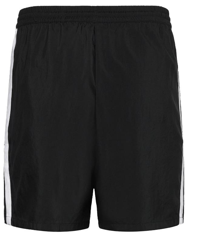 Adidas Herren 3 Streifen Chelsea Shorts Trainingsshorts schwarz weiß XXL