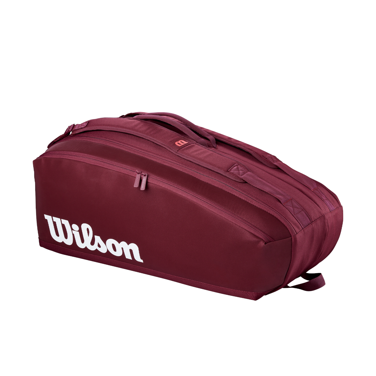 Wilson Defyer Racket Bag 9PK V1 bordeauxrot