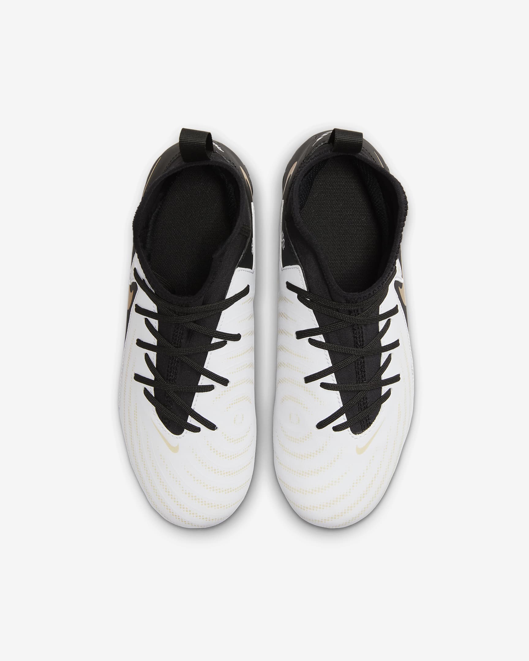 Nike Kinder Phantom Luna II Academy Fußballschuh schwarz-weiß