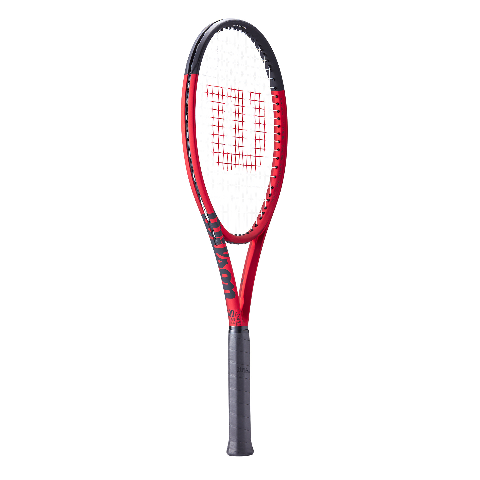 Wilson Clash 100 V2.0 Tennisschläger unbesaitet rot L3