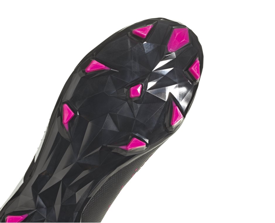 Adidas Herren Predator Accuracy 3 FG Fußballschuh schwarz-pink-weiß 46