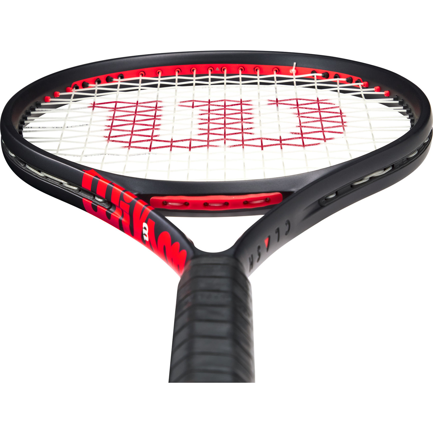 Wilson Clash 100L V3.0 Tennisschläger unbesaitet schwarz rot