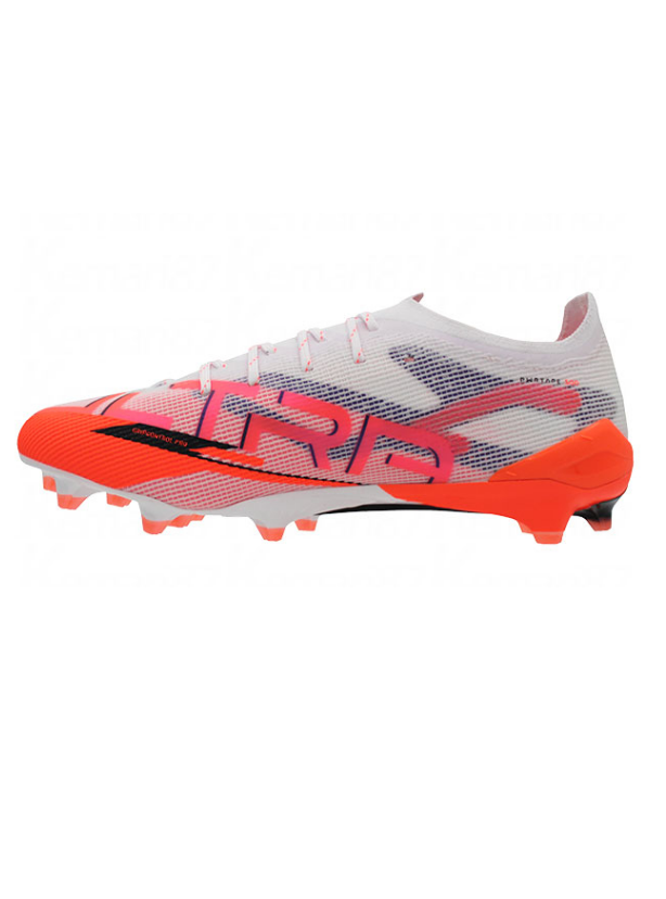 Puma Herren Ultra 5 Ultimate FG Fußballschuh weiß, orange, schwarz 46