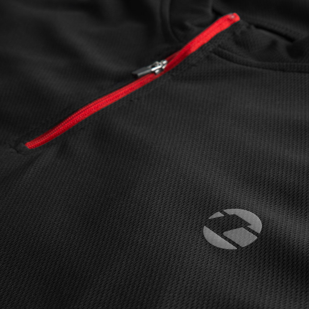 Tenn Active Herren Cycle Rad Trikot schwarz-rot XL