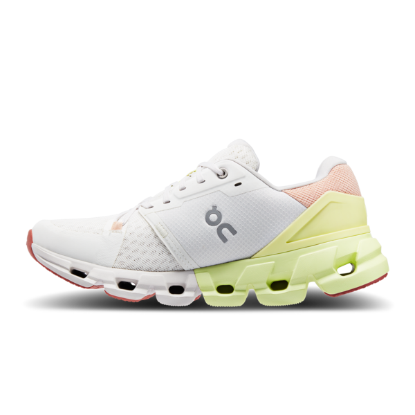 ON Damen Cloudflyer 4 Laufschuh weiß-grün-rosa 42