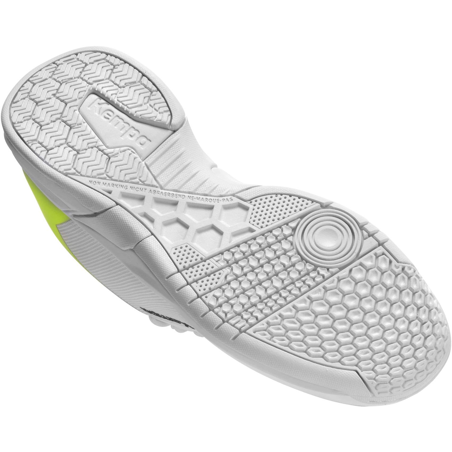 Kempa Damen Kourtfly Three weiß- fluo gelb 42