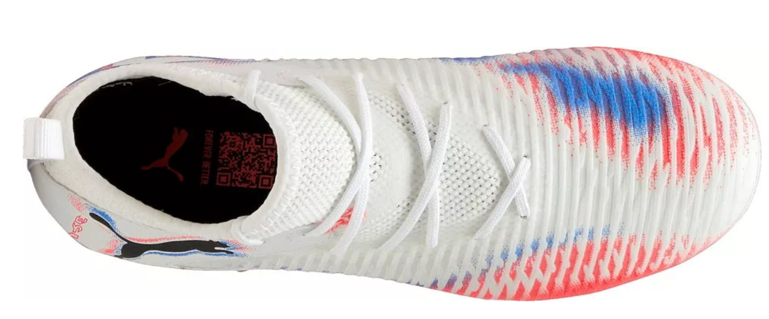 Puma Kinder Future 8 Match FG/AG Fußballschuh weiß 35