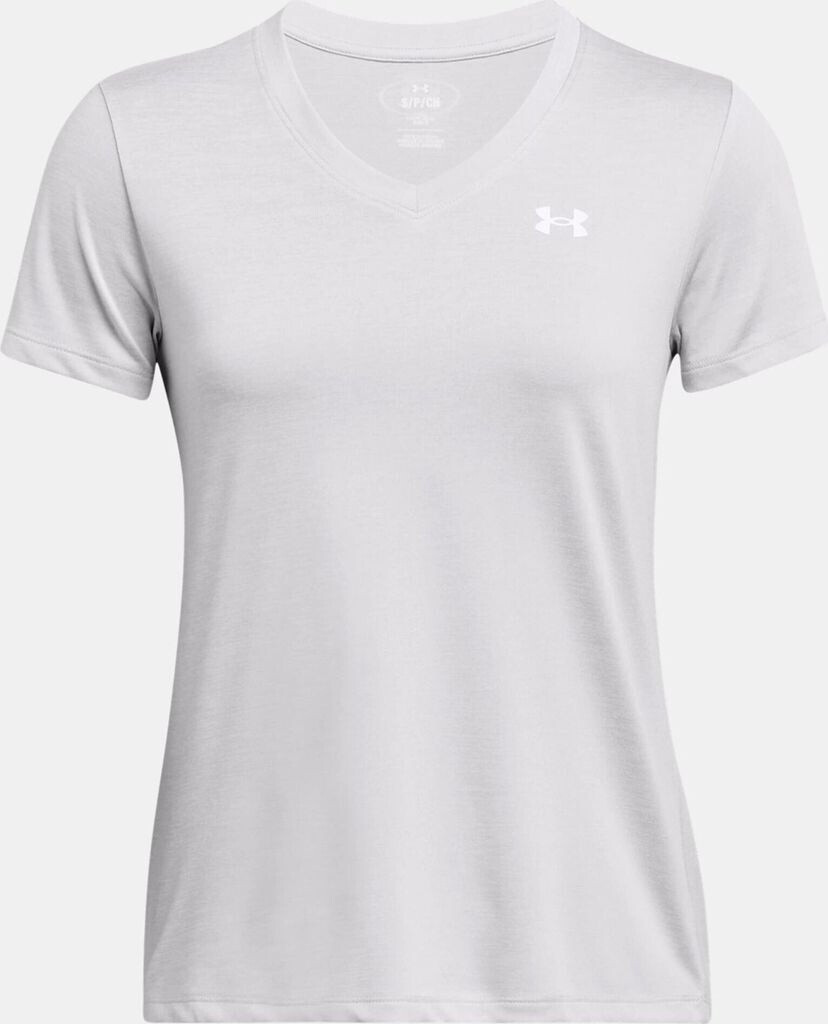 Under Armour Damen Tech SSV-Twist T-Shirt hellgrau XL