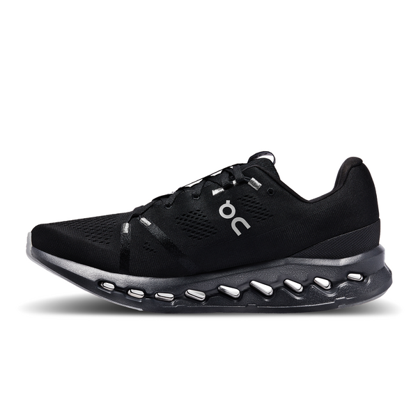 ON Damen Cloudsurfer 1 Laufschuh schwarz