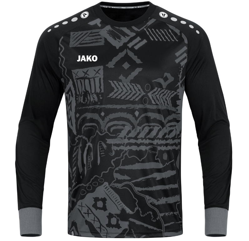 Jako Herren TW Trikot Tropicana schwarz grau
