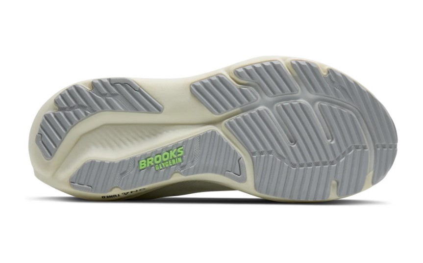 Brooks Herren Glycerin 23 Laufschuh neutral weiß-grau-grün 47,5