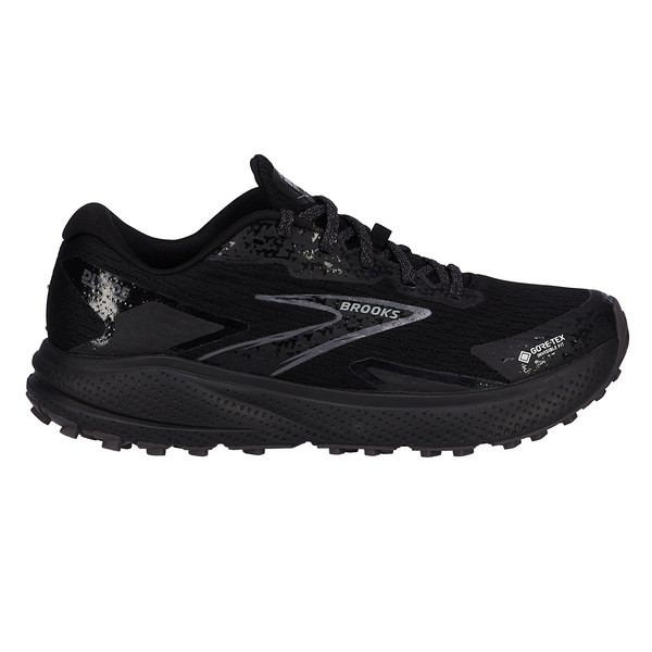 Brooks Damen Divide 5 GTX Wasserdichter Laufschuh/ Trailrunningsschuh schwarz 42,5