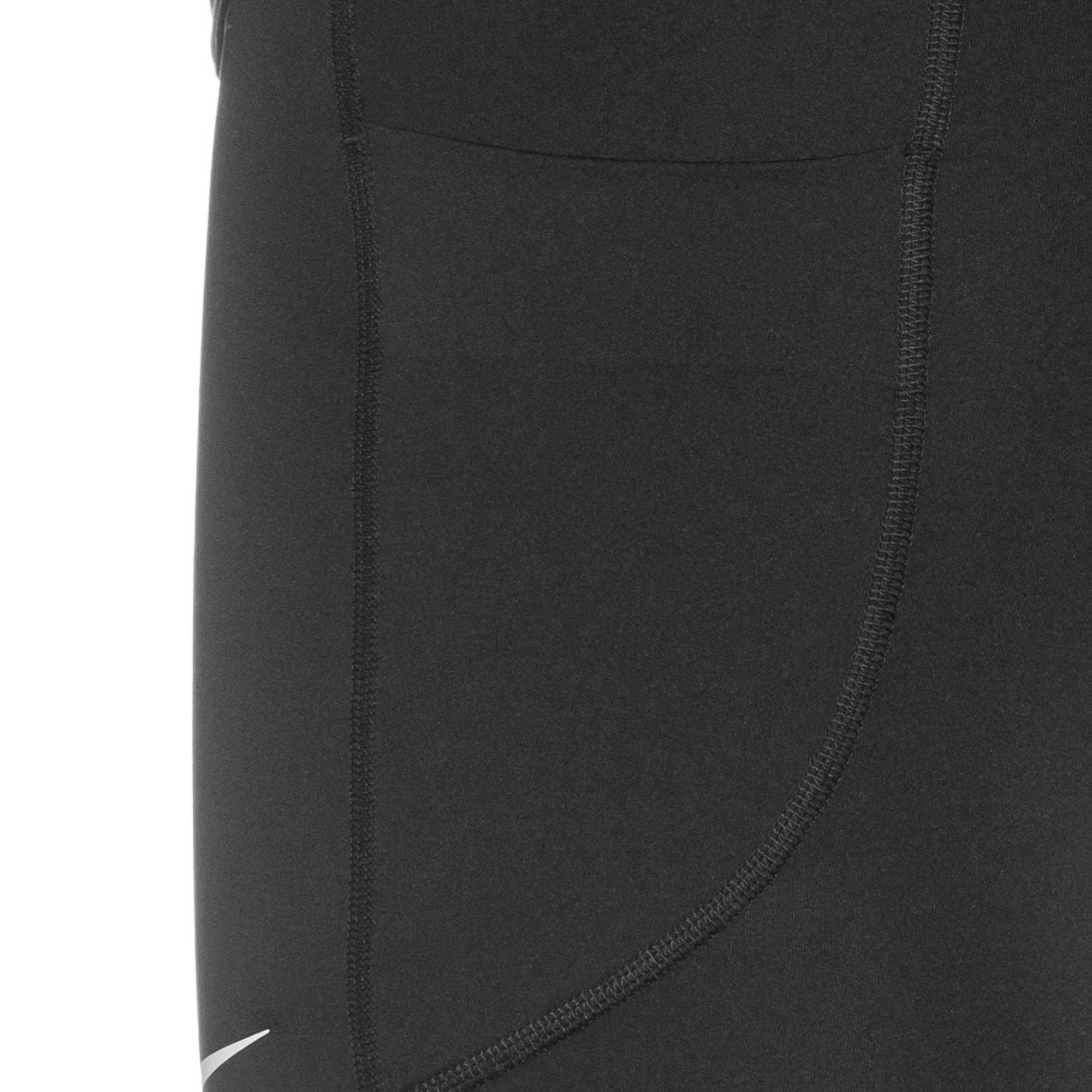 Nike Herren Pro Dri-Fit Short Tight kurz schwarz-weiß