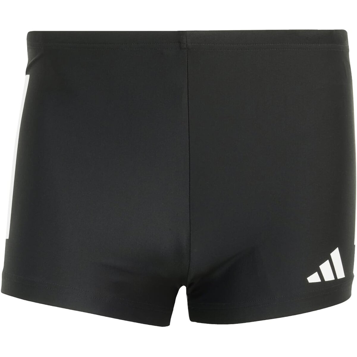 Adidas Herren 3 Streifen Boxer Badehose schwarz