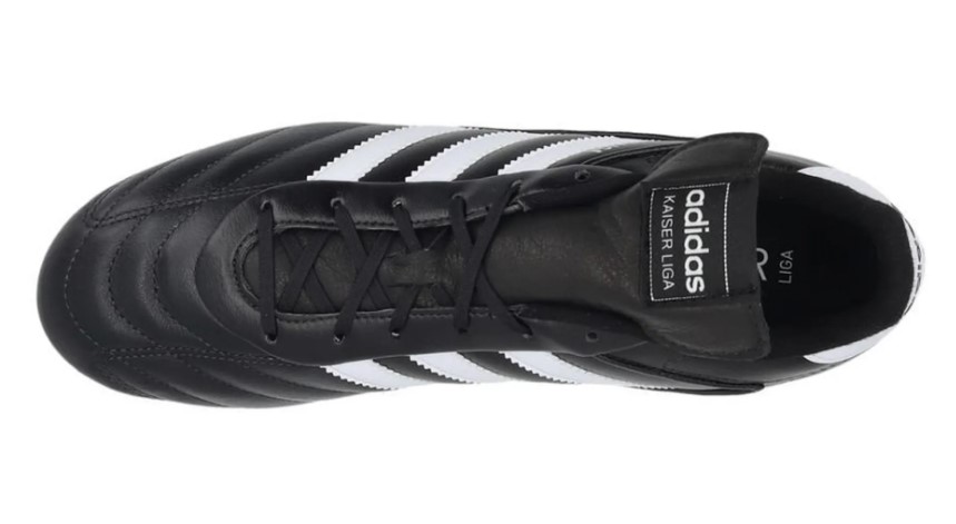 Adidas Kaiser Liga 2 Fussballschuh schwarz-weiß 44 2/3