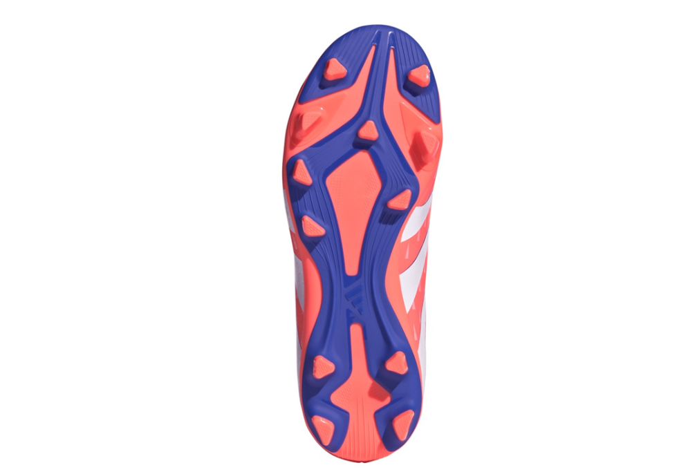 Adidas Kinder Predator Club Fußballschuh FG/MG neonorange weiß 38 2/3