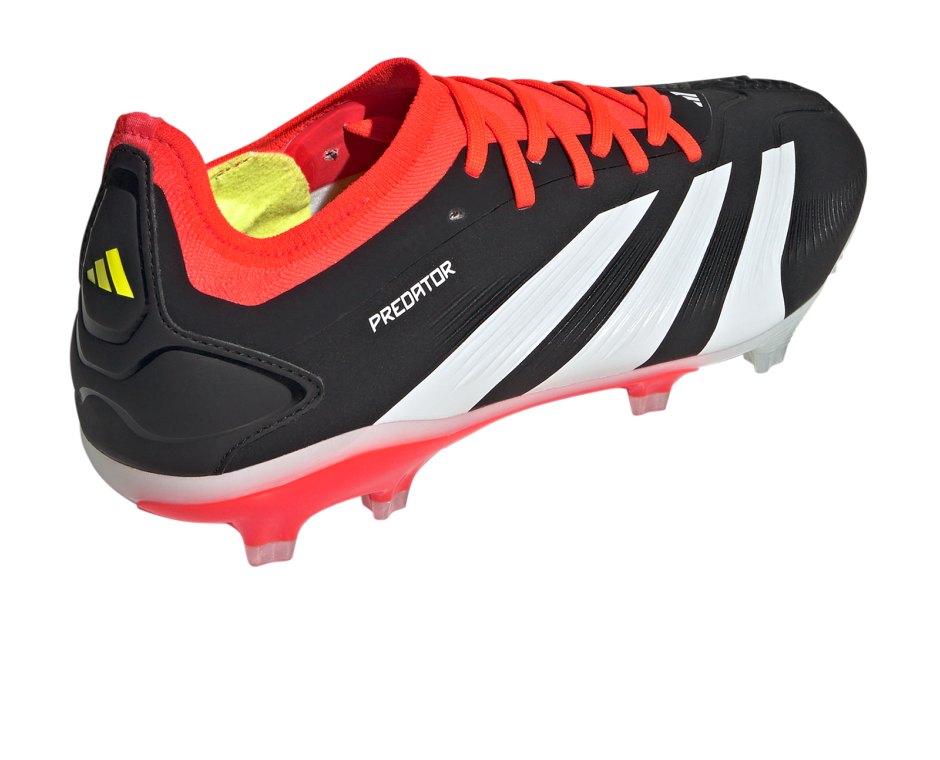 Adidas Herren Predator Pro FG Fußballschuh schwarz-weiß-rot