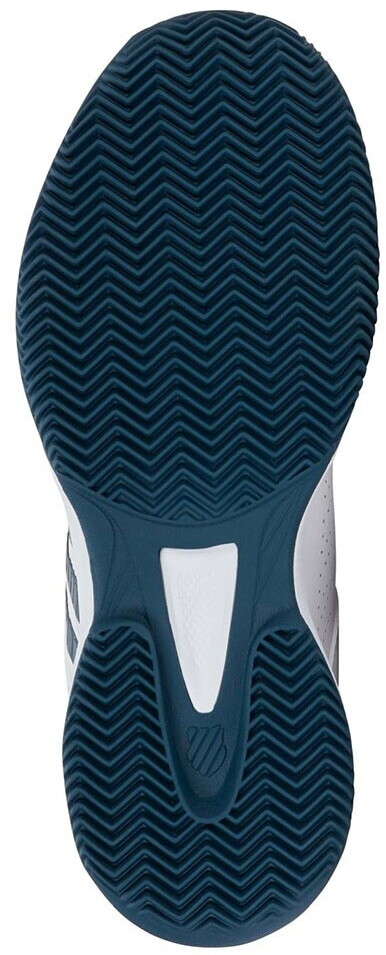 K- Swiss Herren Court Express 2 Clay Tennisschuhe Sandplatzschuh weiß, blau