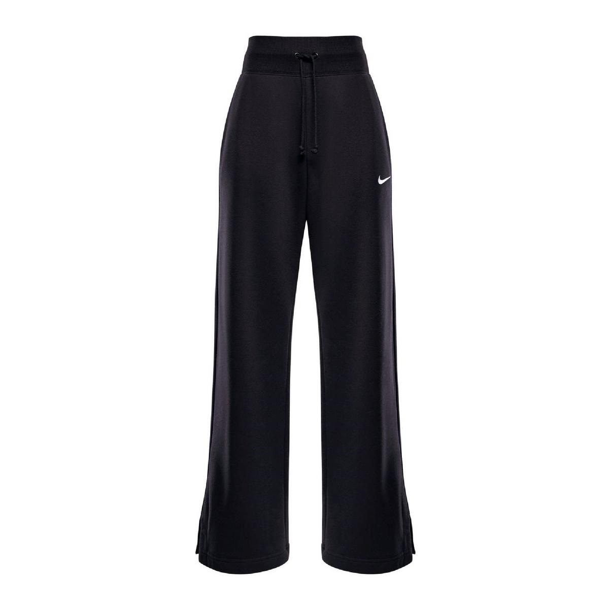 Nike Damen Phoenix Fleece Freizeit Trainingshose schwarz