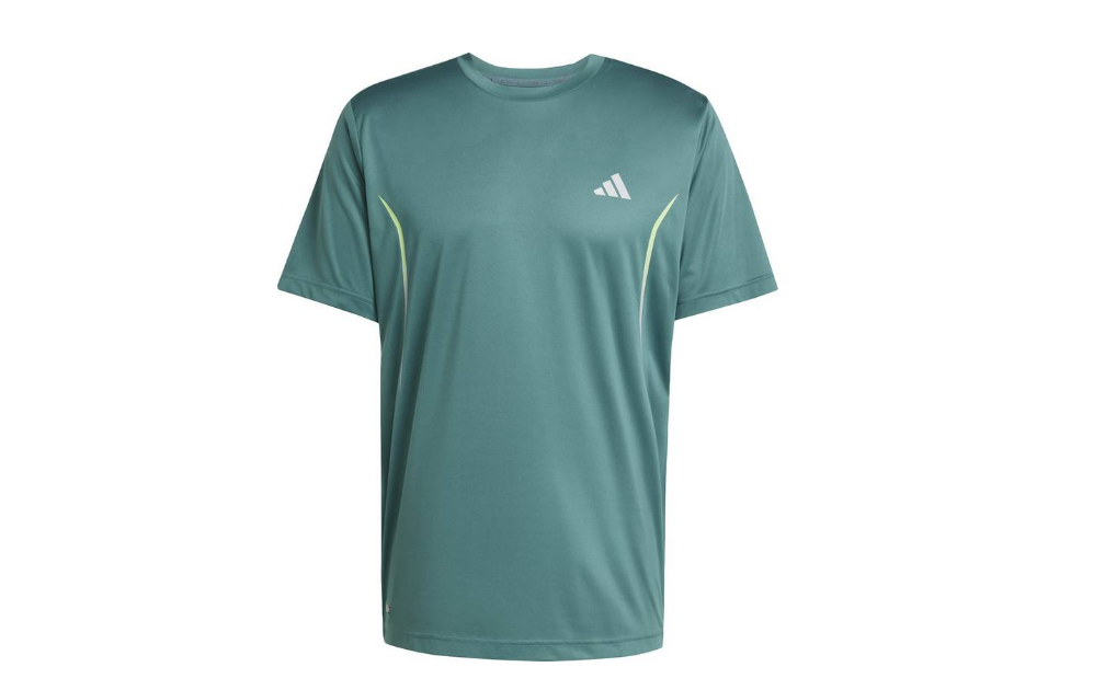 Adidas Herren Tech Apparel T- Shirt Trainingsshirt petrol XL
