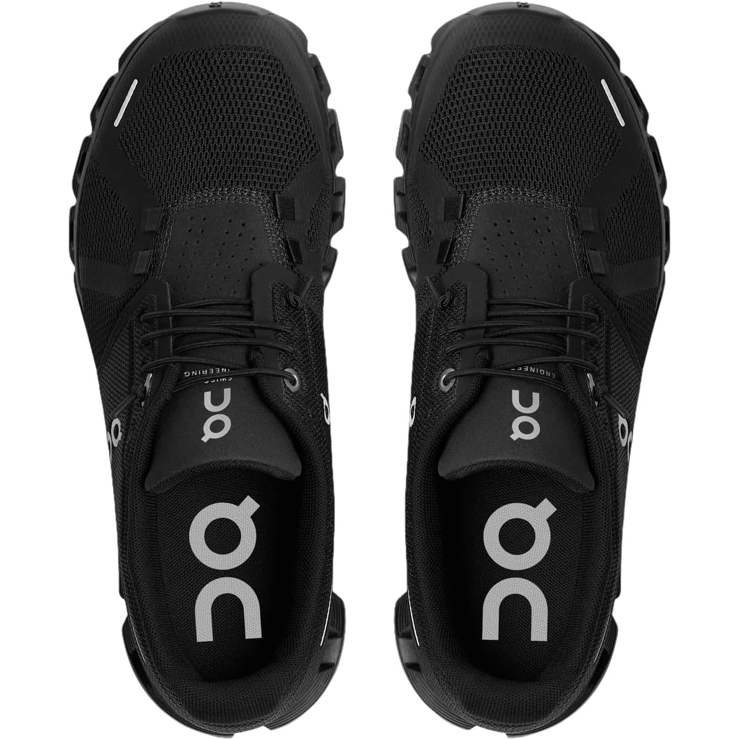 ON Damen Cloud 5 Laufschuh Freizeitschuh schwarz