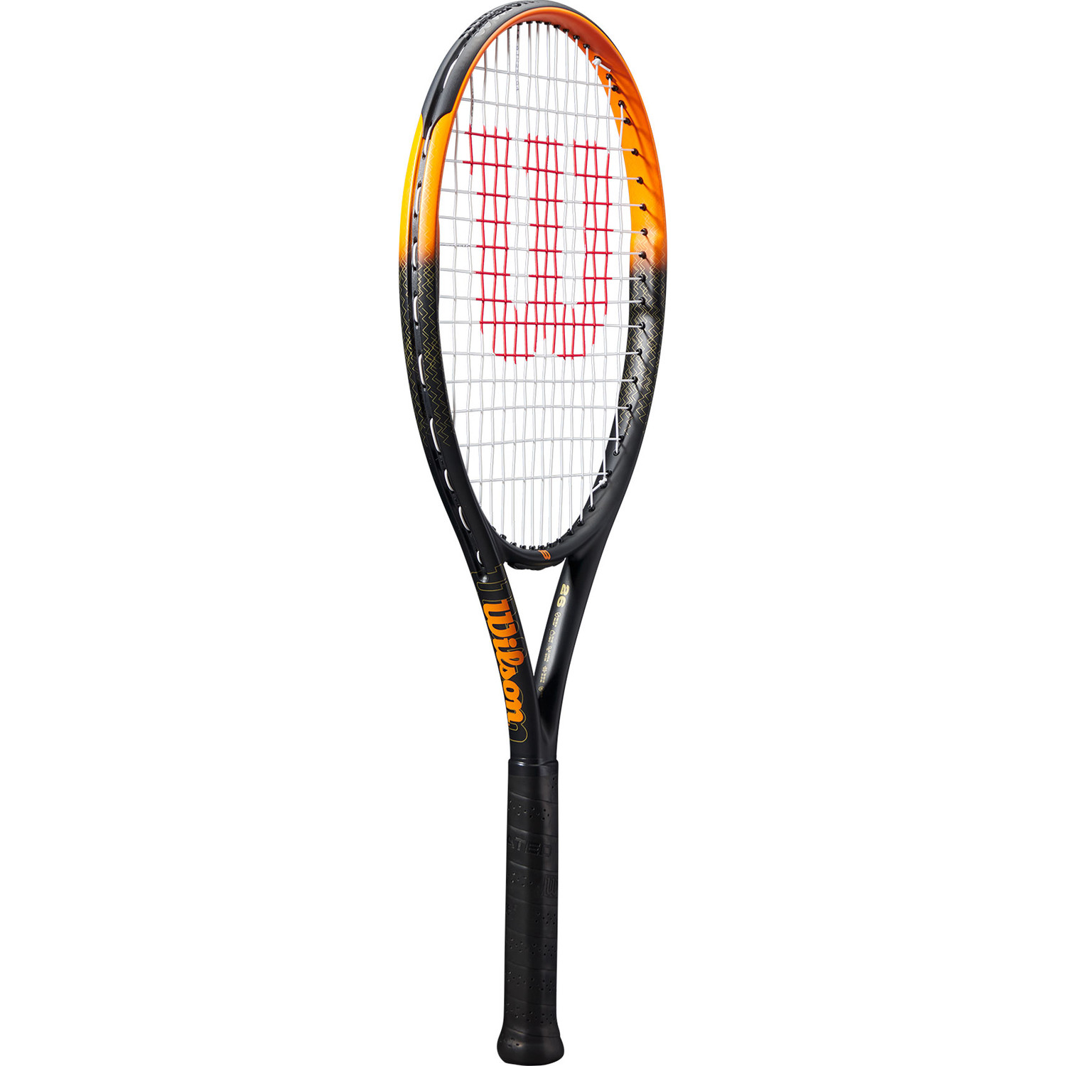 Wilson Kinder Burn Spin Junior 26 Tennisschläger schwarz- orange