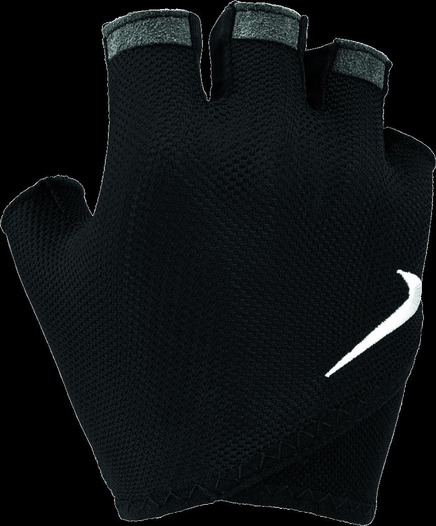 Nike Damen Gym Essential Fitness Handschuhe schwarz-weiß