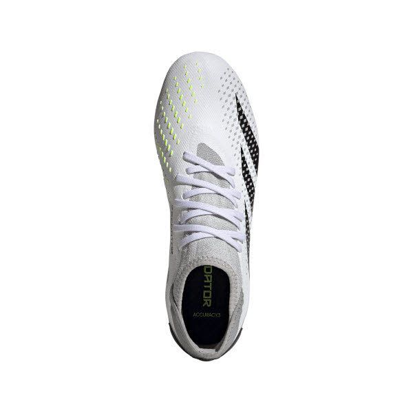 Adidas Herren Predator Accuracy 3 FG Fußballschuh weiß-schwarz-grün
