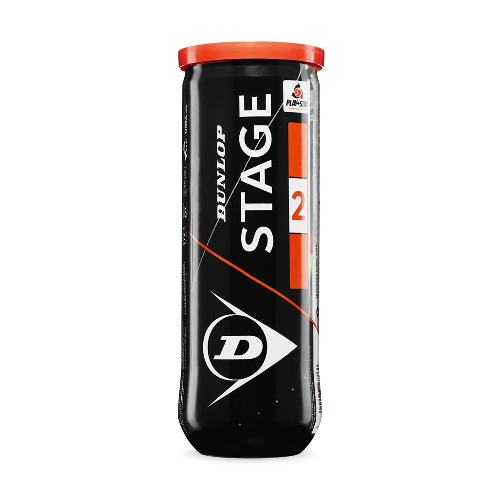 Dunlop Stage 2 Tennisbälle 3er Dose orange