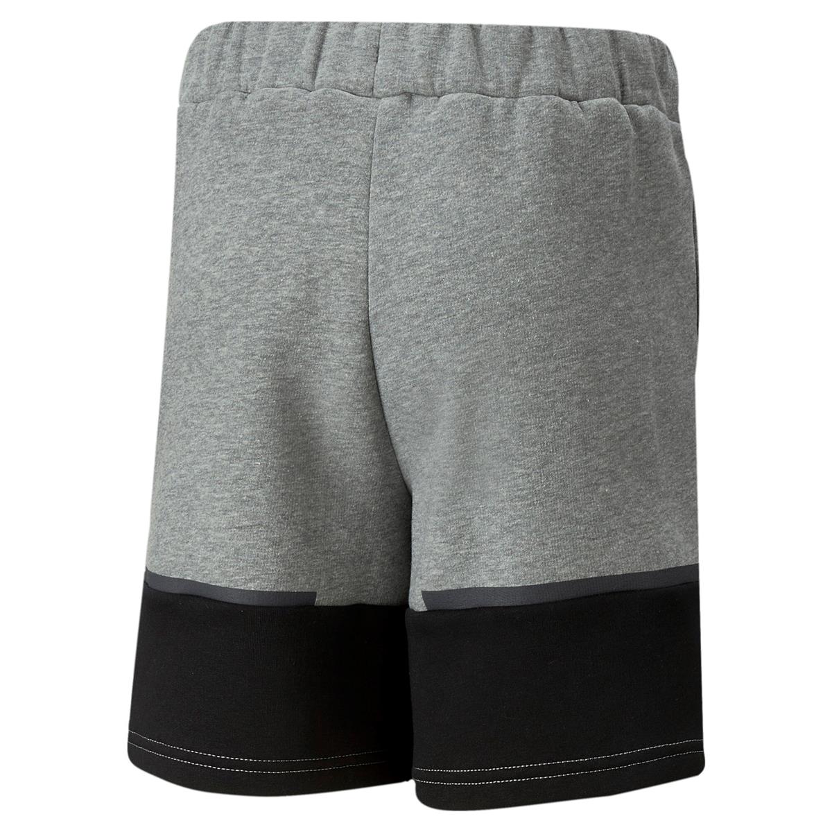 Puma Kinder teamCup Short Sweatshort grau