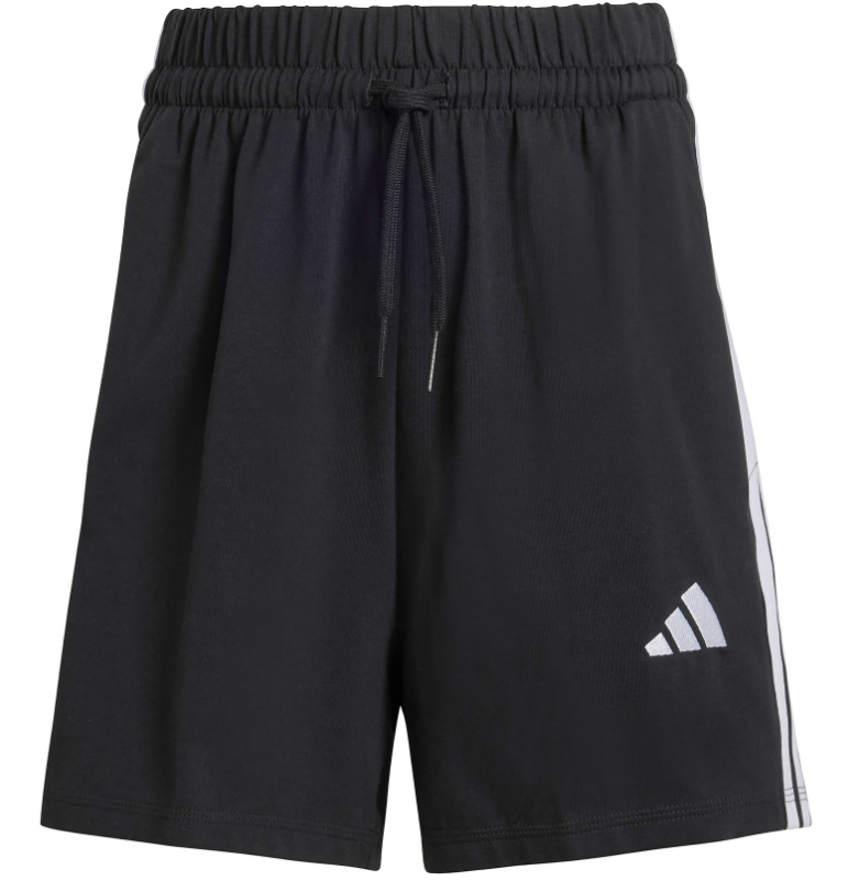 Adidas Damen Essentials 3-Streifen Shorts Trainingsshorts schwarz weiß M