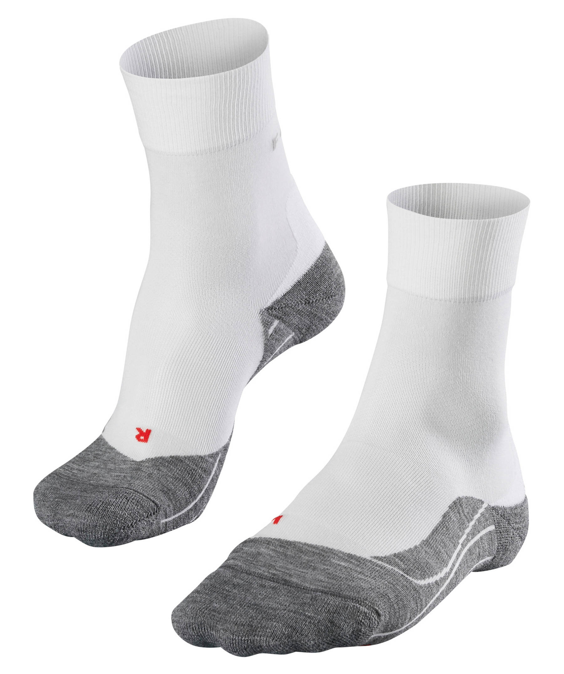 Falke Damen RU4 Laufsocken Outdoorsocken weiß-grau 35-36