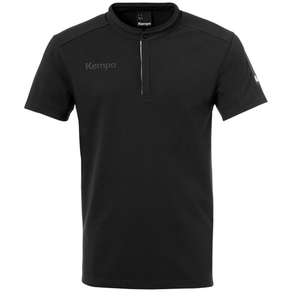 Kempa Herren Status Poloshirt schwarz