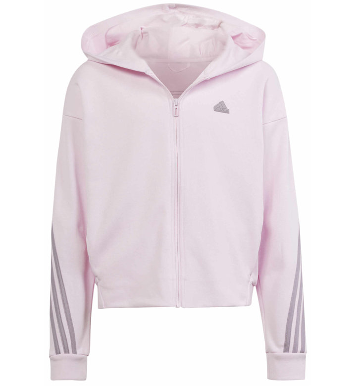 Adidas Madchen Future Icons 3 Streifen Kapuzenjacke Sportjacke rosa Jacken Kleidung Kinder MAM SPORT von Sportler zu Sportler