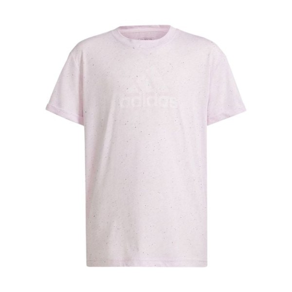 Adidas Mädchen Future Icons Big Logo T-Shirt Freizeitshirt rosa-weiß