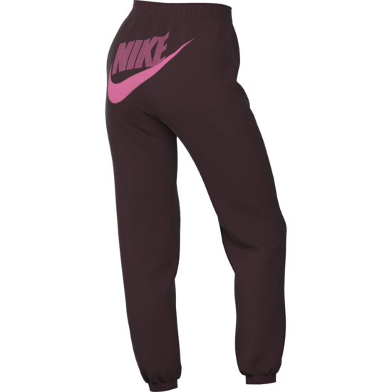 Nike Damen Sportswear-Fleece Tanzhose Jogginghose dunkelrot