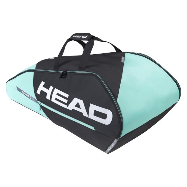 Head Tour Team 9R Supercombi Tennistasche Schlägertasche schwarz-mint