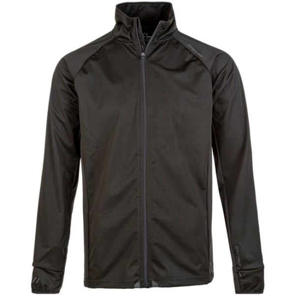 North Bend Herren Rapid Laufjacke Trainingsjacke schwarz