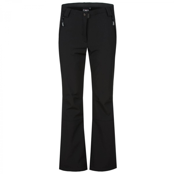 CMP Damen Softshellhose Outdoorhose Kurzgrößen schwarz