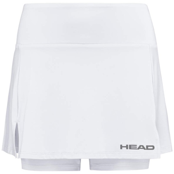 Head Mädchen Club Basic Skort Tennisrock weiß