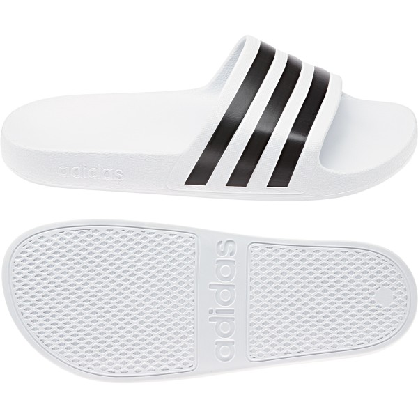 Adidas Badeschuhe Adilette Aqua weiß